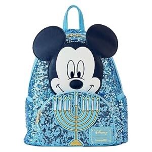 Loungefly Disney Mickey Happy Hanukkah Menorah Mini Backpack